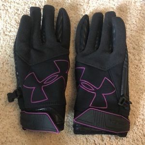 under armor girls gloves
